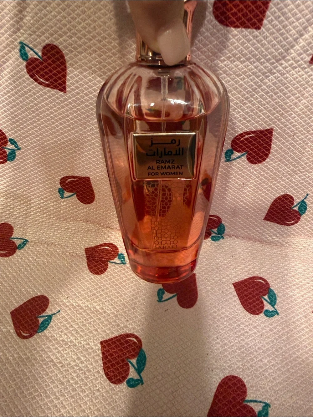 Ramz Al Emarat Sahari Eau de P 3.4 oz - Pink Gradient Bottle